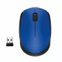 Logitech M171 belaidė optinė pelė, RF, 1000 DPI, mėlyna
