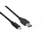 CLUB3D USB 3.1 Type-C į Type-A laidas 10Gbps PD 60W M/M 1m