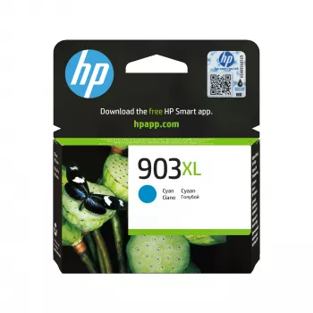 HP 903XL didelės talpos originali mėlyna rašalo kasetė, 1 vnt., 750 puslapių