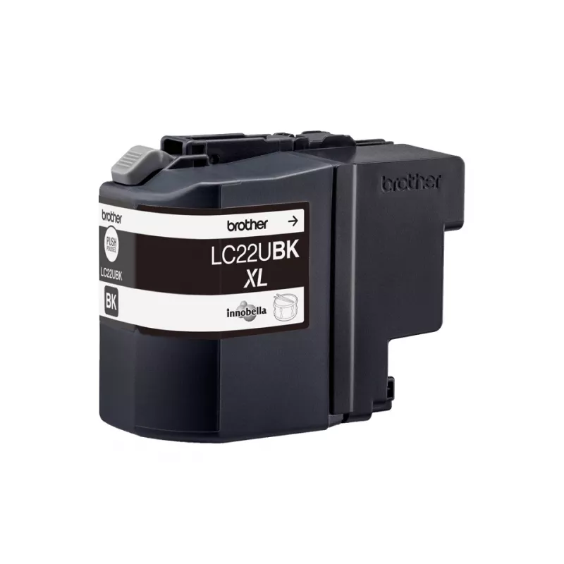 Brother LC22UBK kasetė 1 vnt. Originali didelės talpos (XL) juoda
