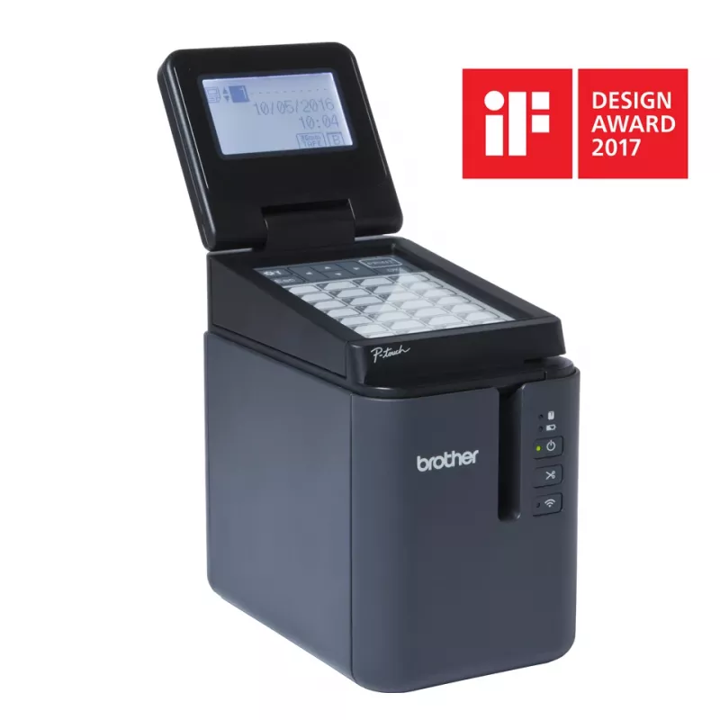 Brother PT-P950WN etikečių spausdintuvas, terminis perdavimas, 360x360 DPI, 60 mm/s, laidinis ir belaidis Ethernet LAN, TZe, Wi-Fi