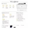 HP LaserJet Pro M501dn lazerinis spausdintuvas, 600 x 600 DPI, A4, 43 ppm, dvipusis spausdinimas, tinklo paruoštas