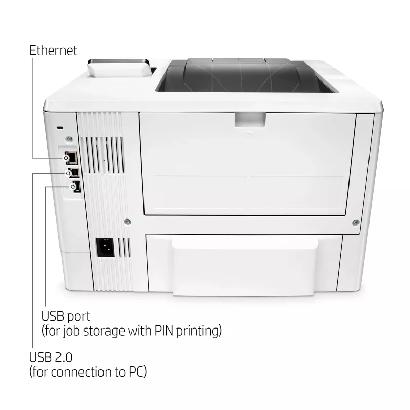 HP LaserJet Pro M501dn lazerinis spausdintuvas, 600 x 600 DPI, A4, 43 ppm, dvipusis spausdinimas, tinklo paruoštas