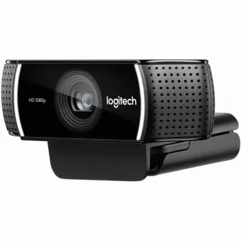 Logitech C922 internetinė kamera, 1920 × 1080 pikselių, USB, juoda