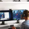 Logitech C922 internetinė kamera, 1920 × 1080 pikselių, USB, juoda