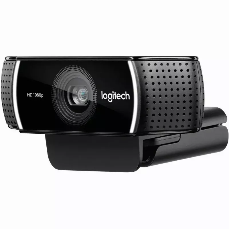 Logitech C922 internetinė kamera, 1920 × 1080 pikselių, USB, juoda