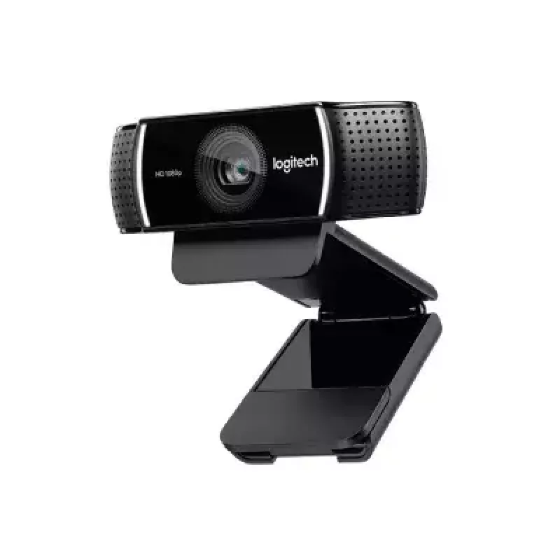 Logitech C922 internetinė kamera, 1920 × 1080 pikselių, USB, juoda