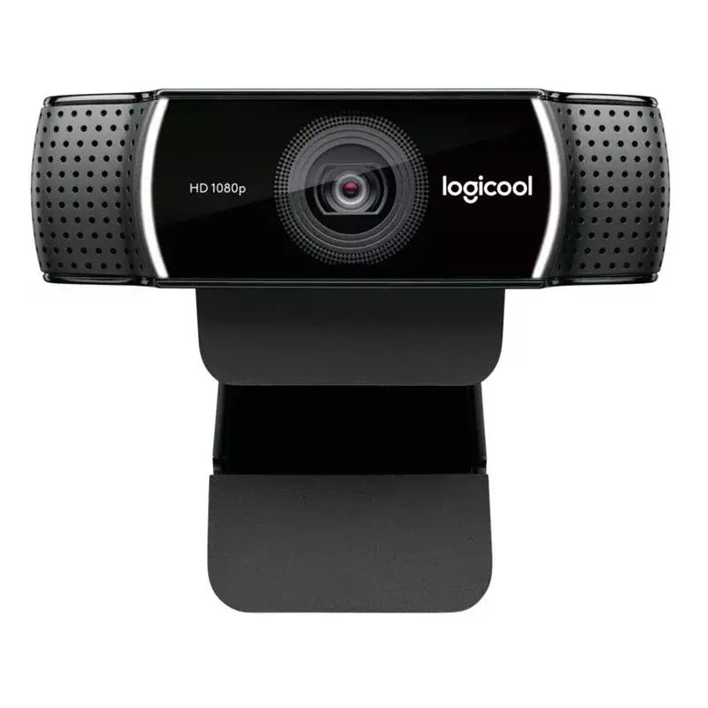 Logitech C922 internetinė kamera, 1920 × 1080 pikselių, USB, juoda