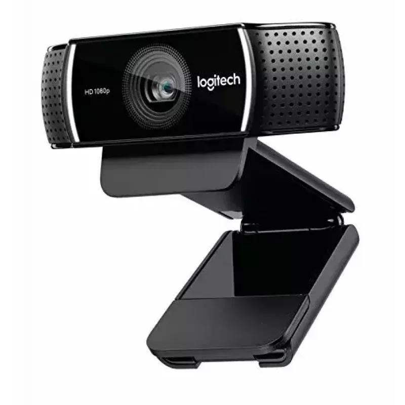 Logitech C922 internetinė kamera, 1920 × 1080 pikselių, USB, juoda
