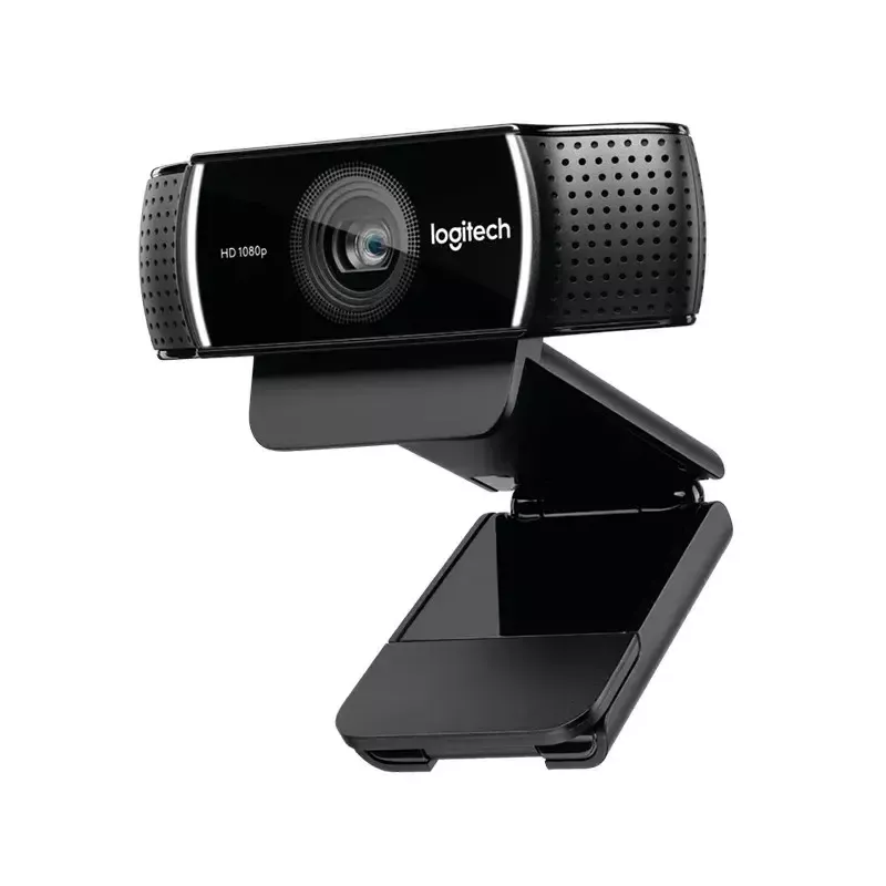 Logitech C922 internetinė kamera, 1920 × 1080 pikselių, USB, juoda