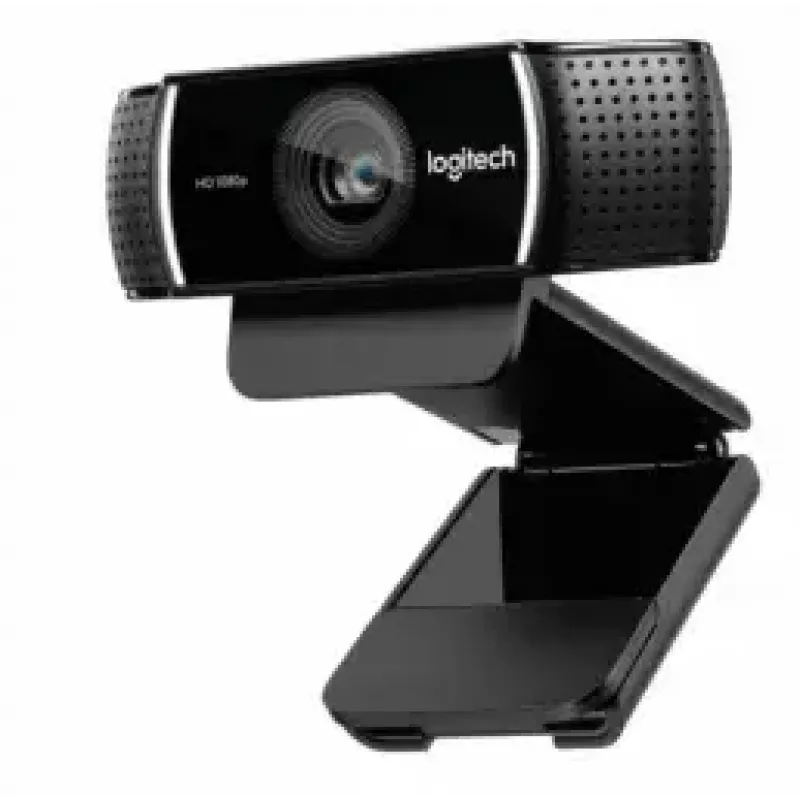 Logitech C922 internetinė kamera, 1920 × 1080 pikselių, USB, juoda