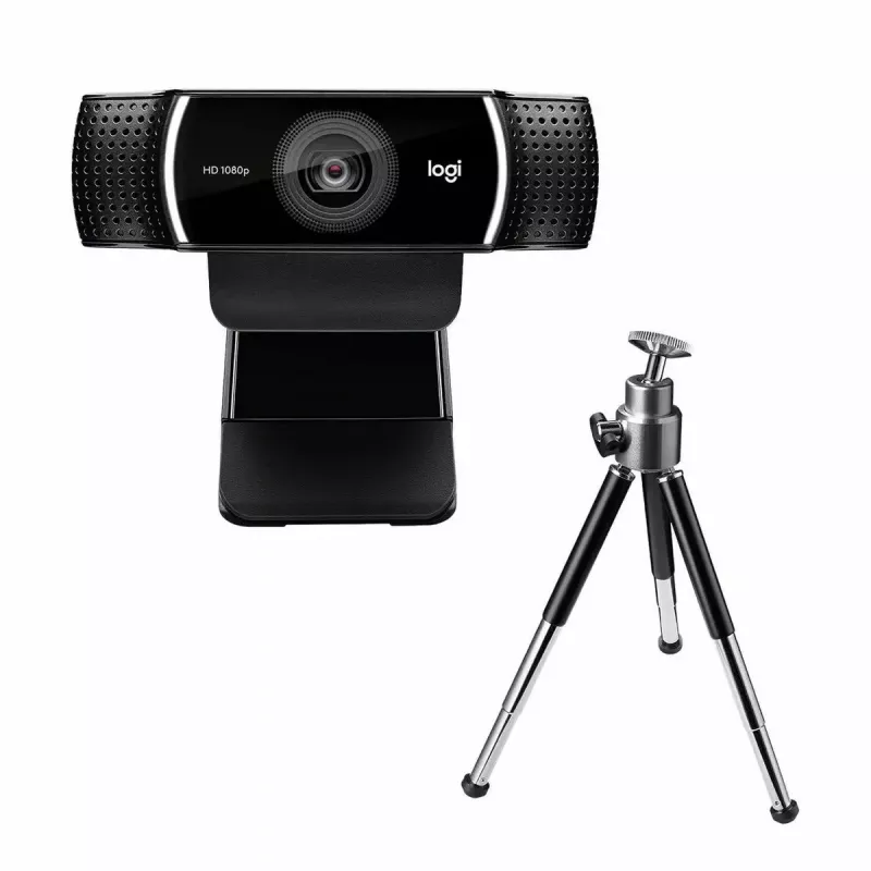 Logitech C922 internetinė kamera, 1920 × 1080 pikselių, USB, juoda