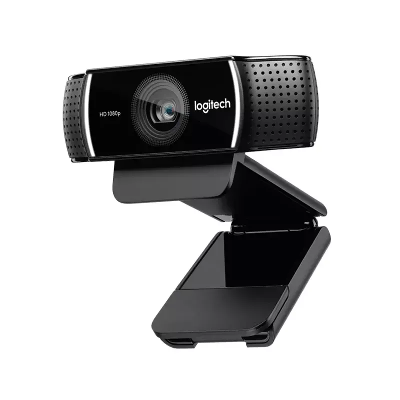 Logitech C922 internetinė kamera, 1920 × 1080 pikselių, USB, juoda