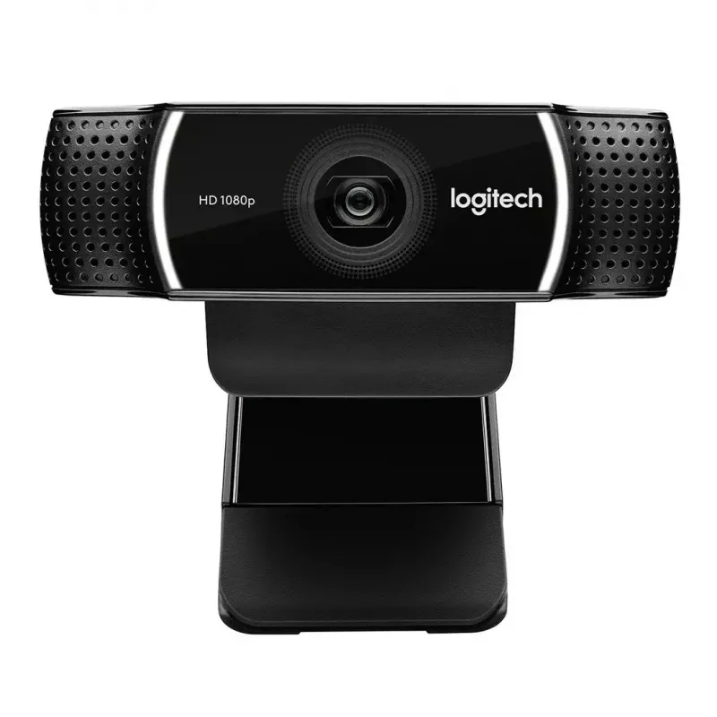 Logitech C922 internetinė kamera, 1920 × 1080 pikselių, USB, juoda