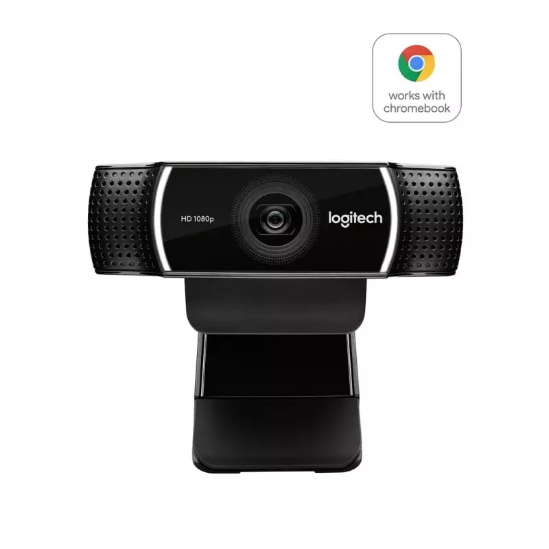 Logitech C922 internetinė kamera, 1920 × 1080 pikselių, USB, juoda
