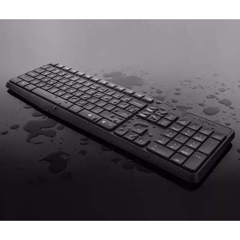 Belaidės klaviatūros ir pelės rinkinys Logitech MK235