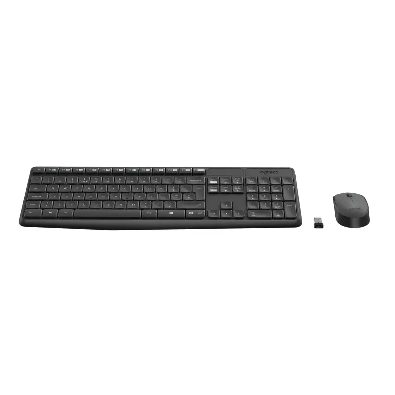 Belaidės klaviatūros ir pelės rinkinys Logitech MK235