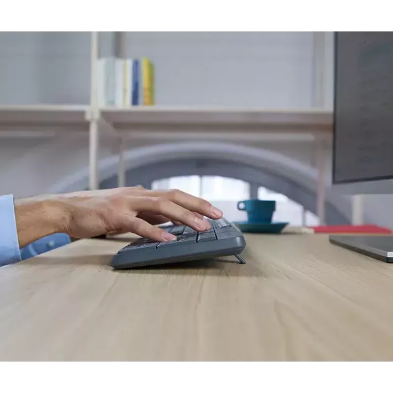 Belaidės klaviatūros ir pelės rinkinys Logitech MK235