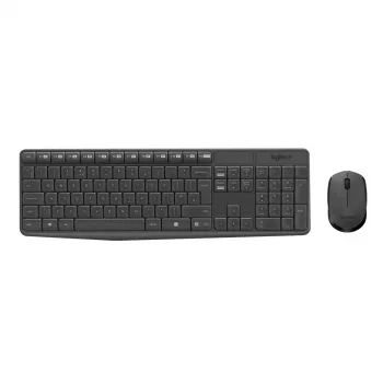 Belaidės klaviatūros ir pelės rinkinys Logitech MK235