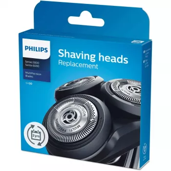 Pakeitimo galvutės Philips Series 5000 SH50/50, 3 vnt., chromuotos