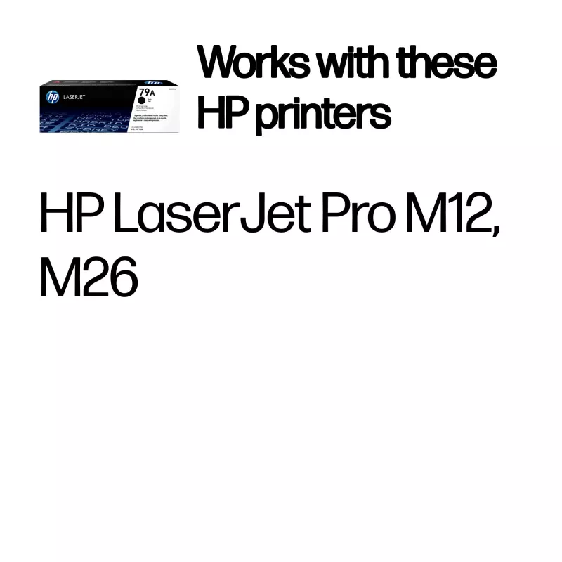 Originalus HP 79A juodas toneris LaserJet, 1000 puslapių