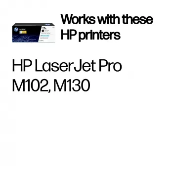 HP 17A juodas originalus LaserJet tonerio kasetė, 1600 puslapių, juoda, 1 vnt.