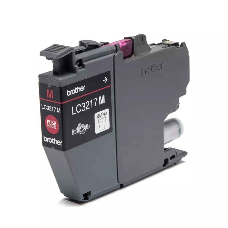 Originali Brother LC3217M rašalo kasetė, purpurinė (magenta), 1 vnt.