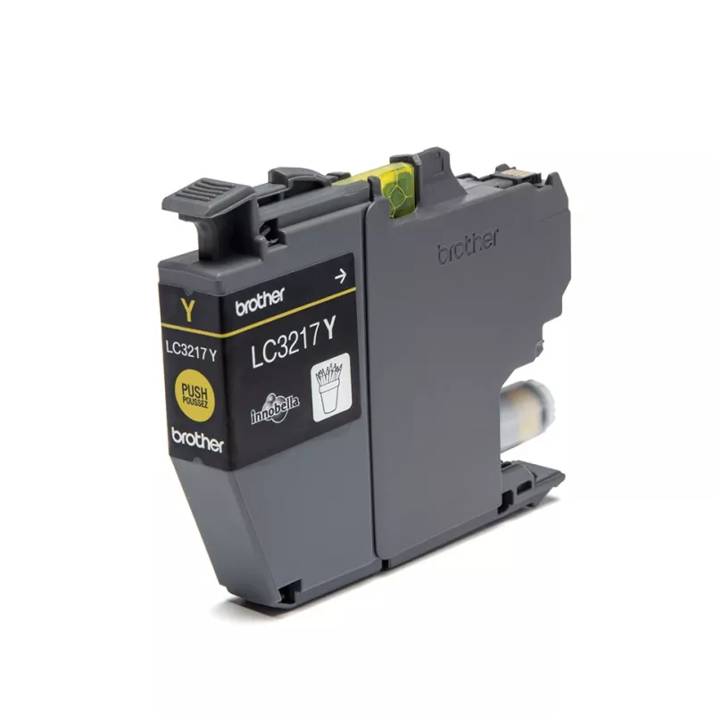 Originalus Brother LC3217Y geltonos spalvos kasetė (1 vnt.)