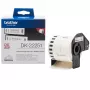 Brother DK-22251 juosta etiketėms spausdinti, juoda ir raudona ant balto fono