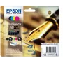 Epson 16XL DURABrite Ultra rašalo rinkinys 4 spalvoms (juoda, žydra, rausvai raudona, geltona)