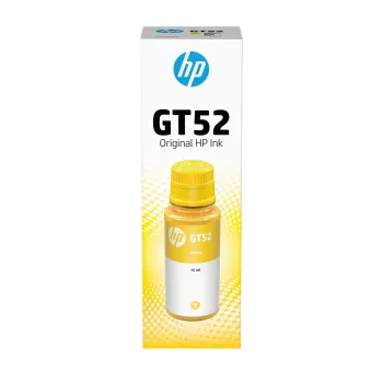 HP GT52 geltonas originalus rašalo buteliukas