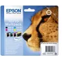 Epson Multipack 4 spalvų T0715 DURABrite Ultra rašalas, standartinė talpa, juoda, žydra, raudona, geltona, 7,4 ml, 5,5 ml, 1 vnt., rinkinys