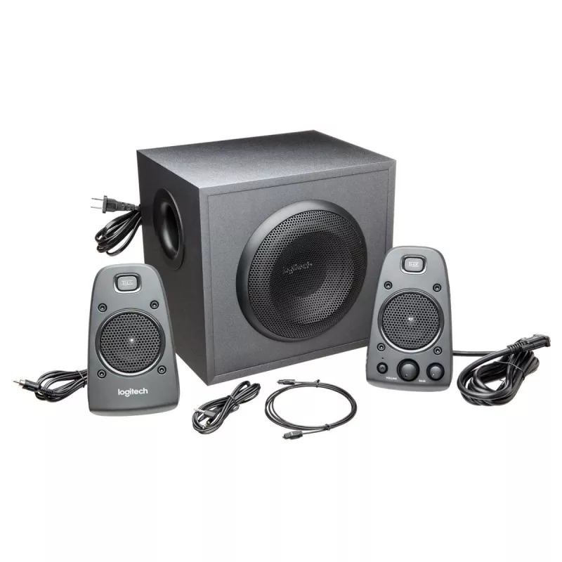 LOGITECH Z625 2.1 kanalų 200 W juoda