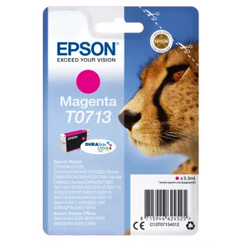 Epson T0713 DURABrite Ultra rašalo kasetė (violetinė, vienetinė)