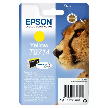 Epson T0714 geltonas kasetė DURABrite Ultra