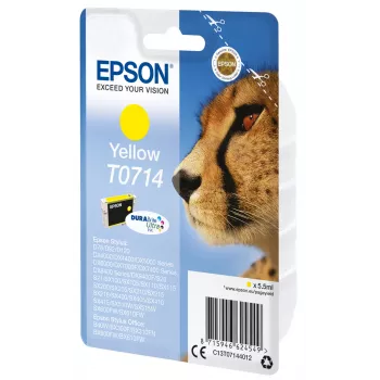 Epson T0714 geltonas kasetė DURABrite Ultra