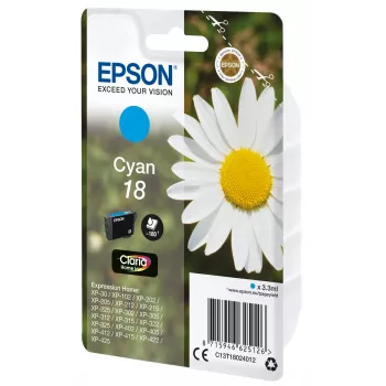 Epson Daisy Singlepack Cyan 18 Claria Home Ink
