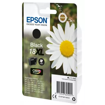 Epson Daisy Singlepack Black 18XL Claria Home