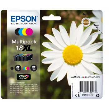 Epson Daisy Multipack 4 spalvos 18XL Claria Home rašalas