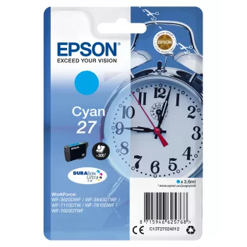 Epson DURABrite Ultra rašalo kasetė Cyan (vientisa) – 27