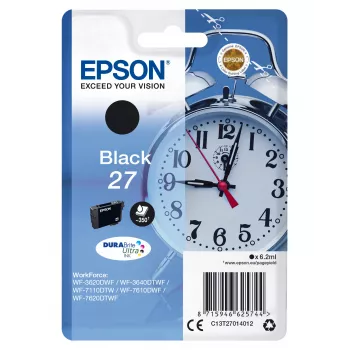 Epson DURABrite Ultra 27 originalus rašalo kasetė, juoda, standartinė talpa, 1 vnt.