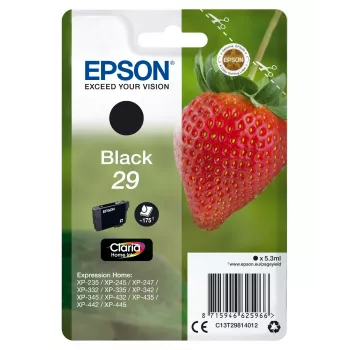 Epson 29 Claria Home kasetė, juoda, standartinė talpa
