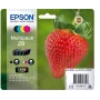 Epson 29 Claria Home Ink daugiapakė 4 spalvos (juoda, žalsvai mėlyna, rausvai violetinė, geltona)