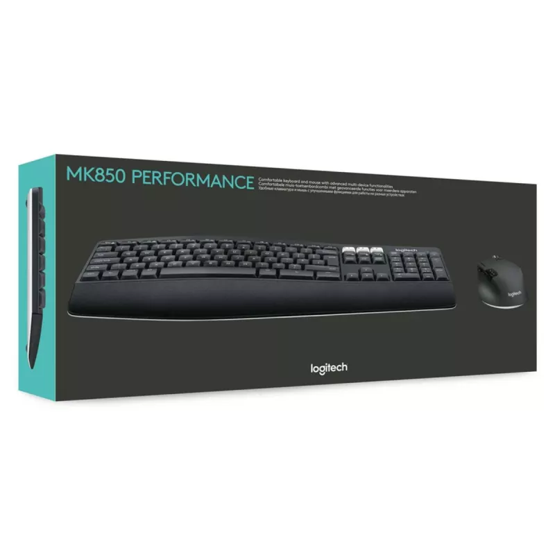 LOGITECH Wireless Combo Mk850 Performance 2.4GHz - QWERTZ vokiškas išdėstymas