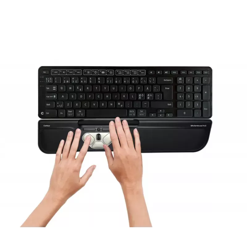 Pelė Contour Design RollerMouse Pro 3 su laidu