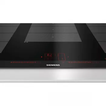 Siemens EX975LXC1E įmontuojama indukcinė kaitlentė, juodas stiklas, 5 zonos, 90 cm