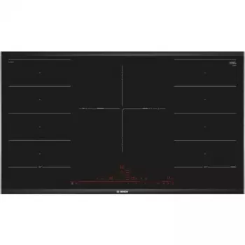 Bosch Serie 8 PXV975DC1E kaitlentė Juoda Įmontuojama 90 cm Indukcinė 5 zonos