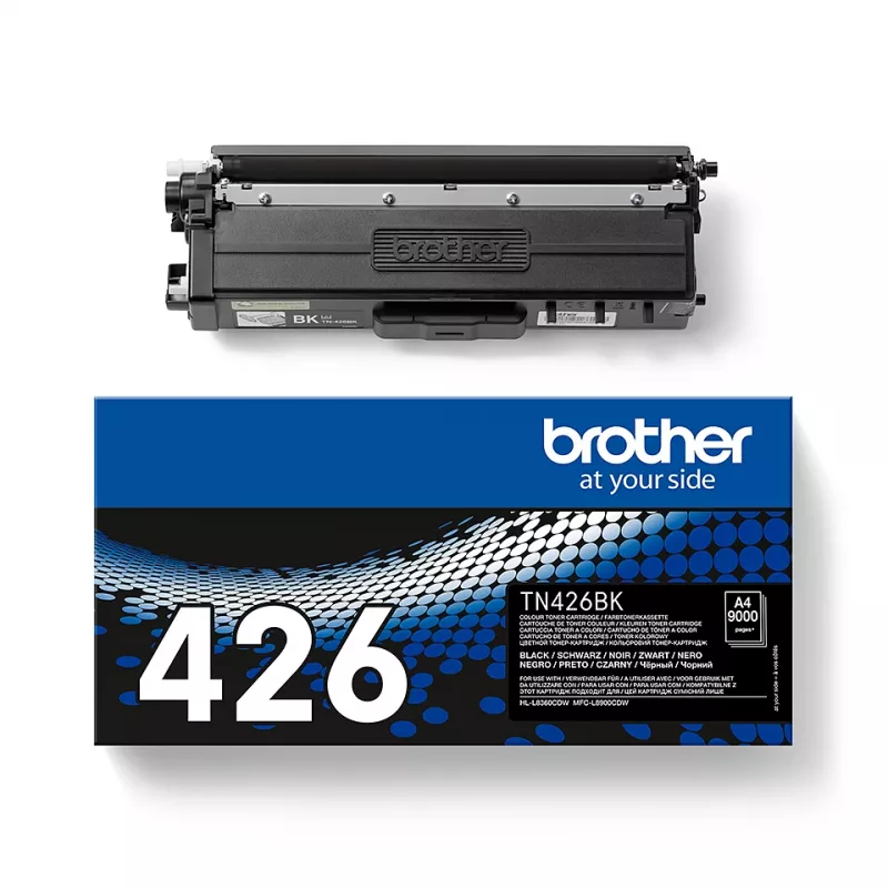 Originalus kasečių blokas Brother TN-426BK juoda 3000 puslapių