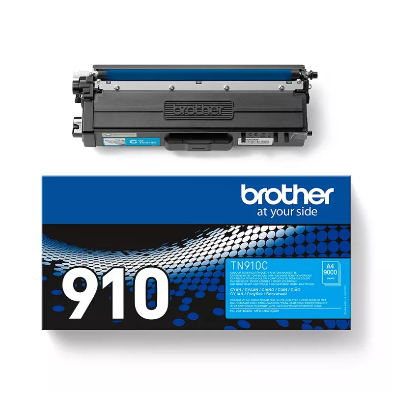 Kasetė toneriui Brother TN910C 3000 lapų Cian