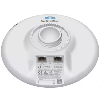 UBIQUITI NETWORKS Belaidis prieigos taškas NanoBeam AC Gen2 NBE-5AC-GEN2 AirMax Atheros MIPS 74kc Baltas